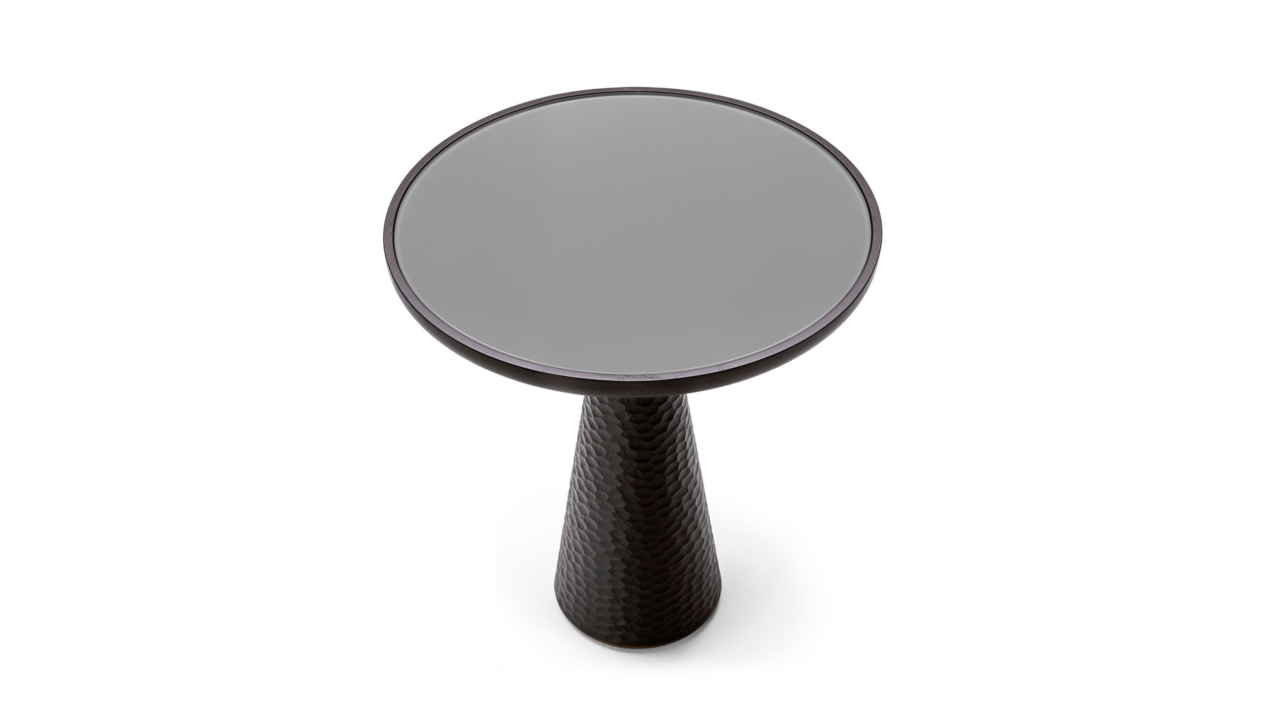 Desktop / DUO Pedestal Table, designed by Roberto Lazzeroni for Ceccotti Collezioni