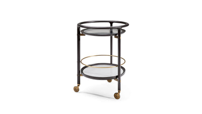 Desktop / DUO Trolley, designed by Roberto Lazzeroni for Ceccotti Collezioni