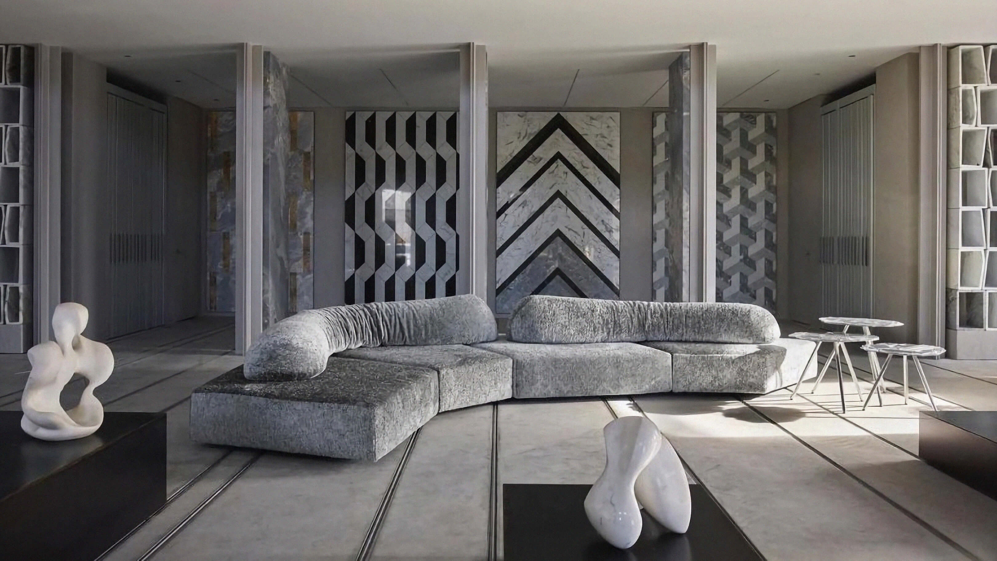 Desktop / BlackMenu / On the Rocks Sofa, designed by Francesco Binfare