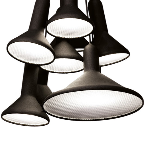 S1 / Black - Black / Mobile / BlackMenu / Torch Light Pendant Lamps