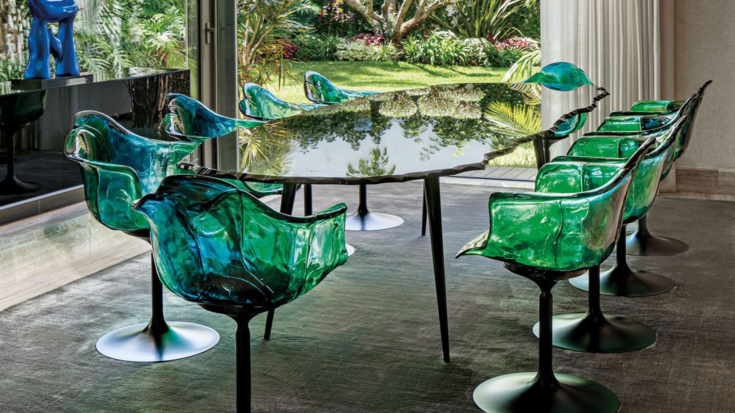 Desktop / Egeo Table, designed by Jacopo Foggini for Edra