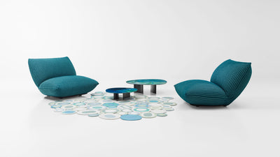 Desktop / Ellissi Rug, designed by CRS for Paola Lenti