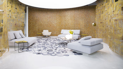 Desktop / Ellissi Rug, designed by CRS for Paola Lenti