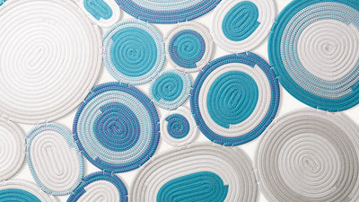 Desktop / Ellissi Rug, designed by CRS for Paola Lenti