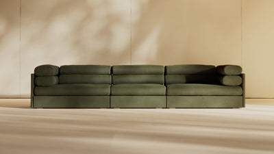 Desktop / Elogio Sofa, designed by Tobia and Afra Scarpa and made by Gubi