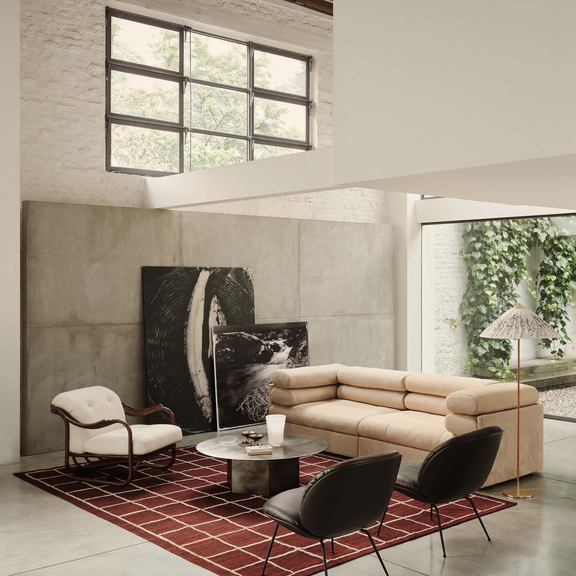 Mobile / Elogio Sofa, designed by Tobia and Afra Scarpa and made by Gubi