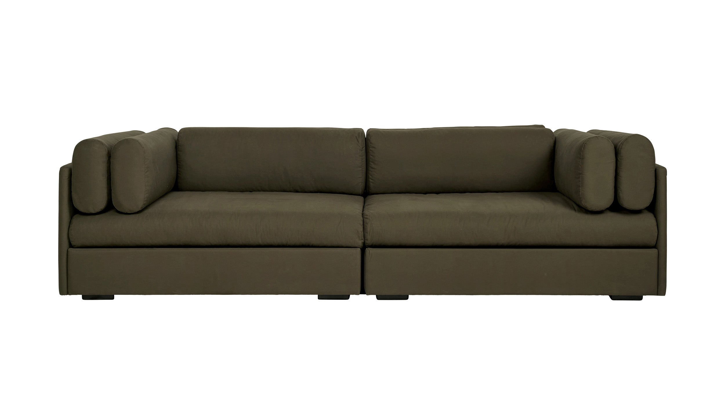 Desktop / Elogio Sofa, designed by Tobia and Afra Scarpa and made by Gubi