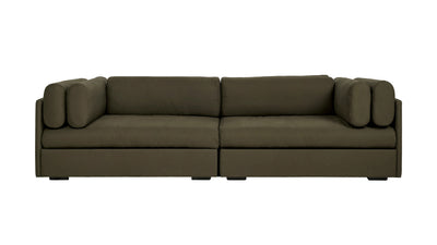 Desktop / Elogio Sofa, designed by Tobia and Afra Scarpa and made by Gubi
