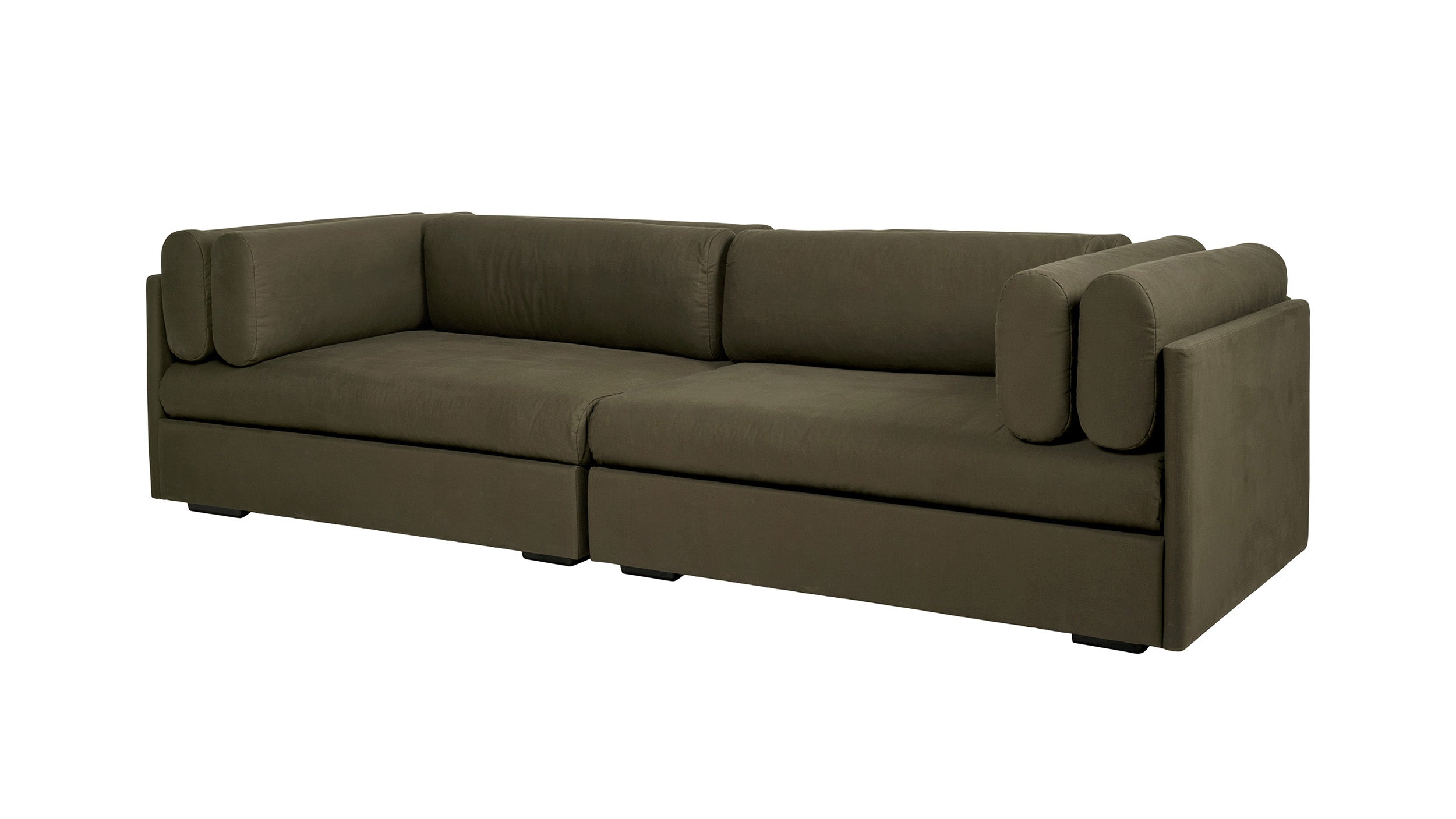 Desktop / Elogio Sofa, designed by Tobia and Afra Scarpa and made by Gubi