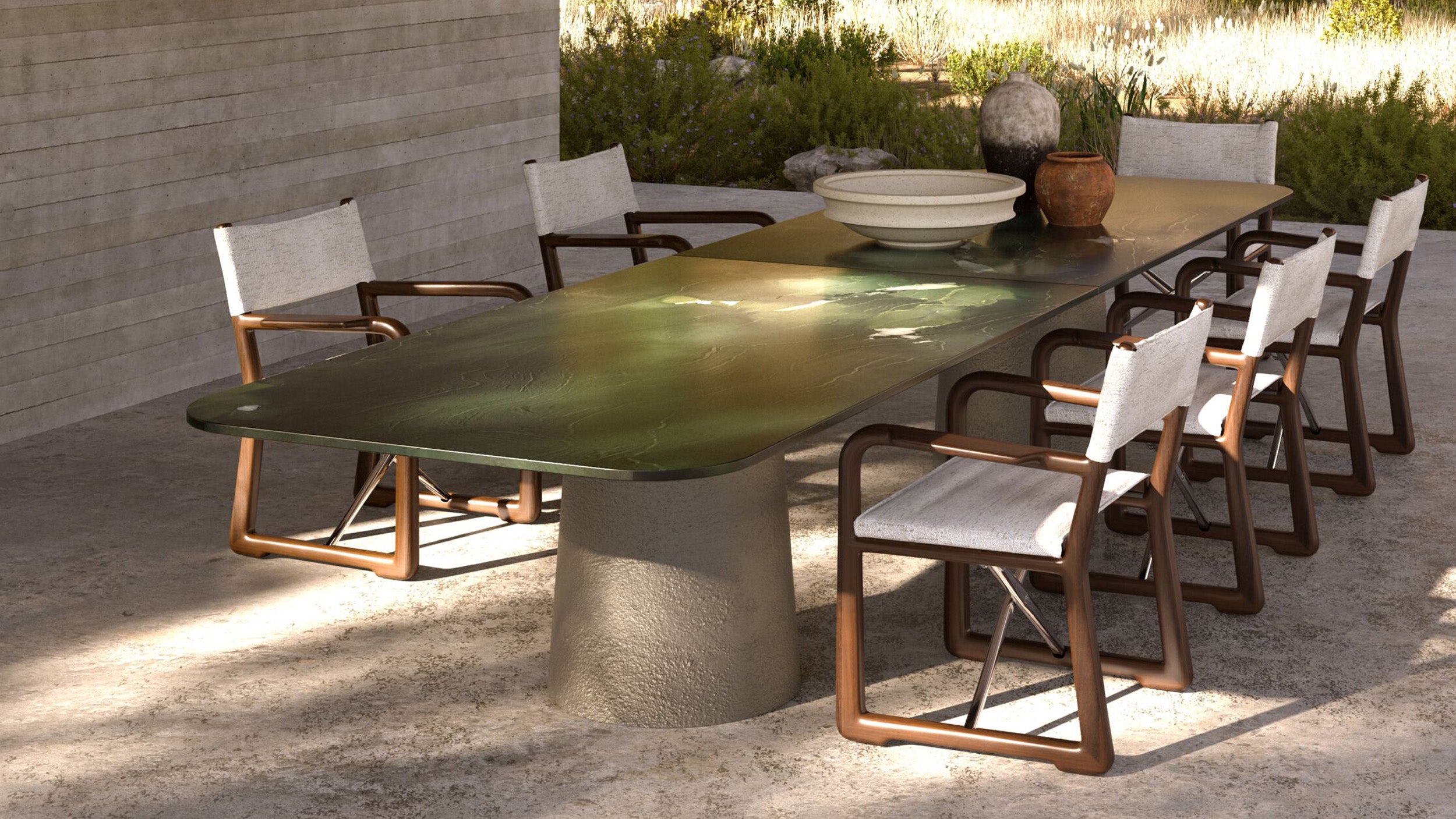 Desktop / Etna Dinner Table by Exteta