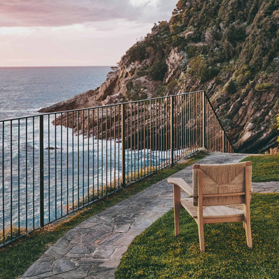 Mobile / F-Chair Lounge Chair, designed by Marcel Gascoin and made by Gubi