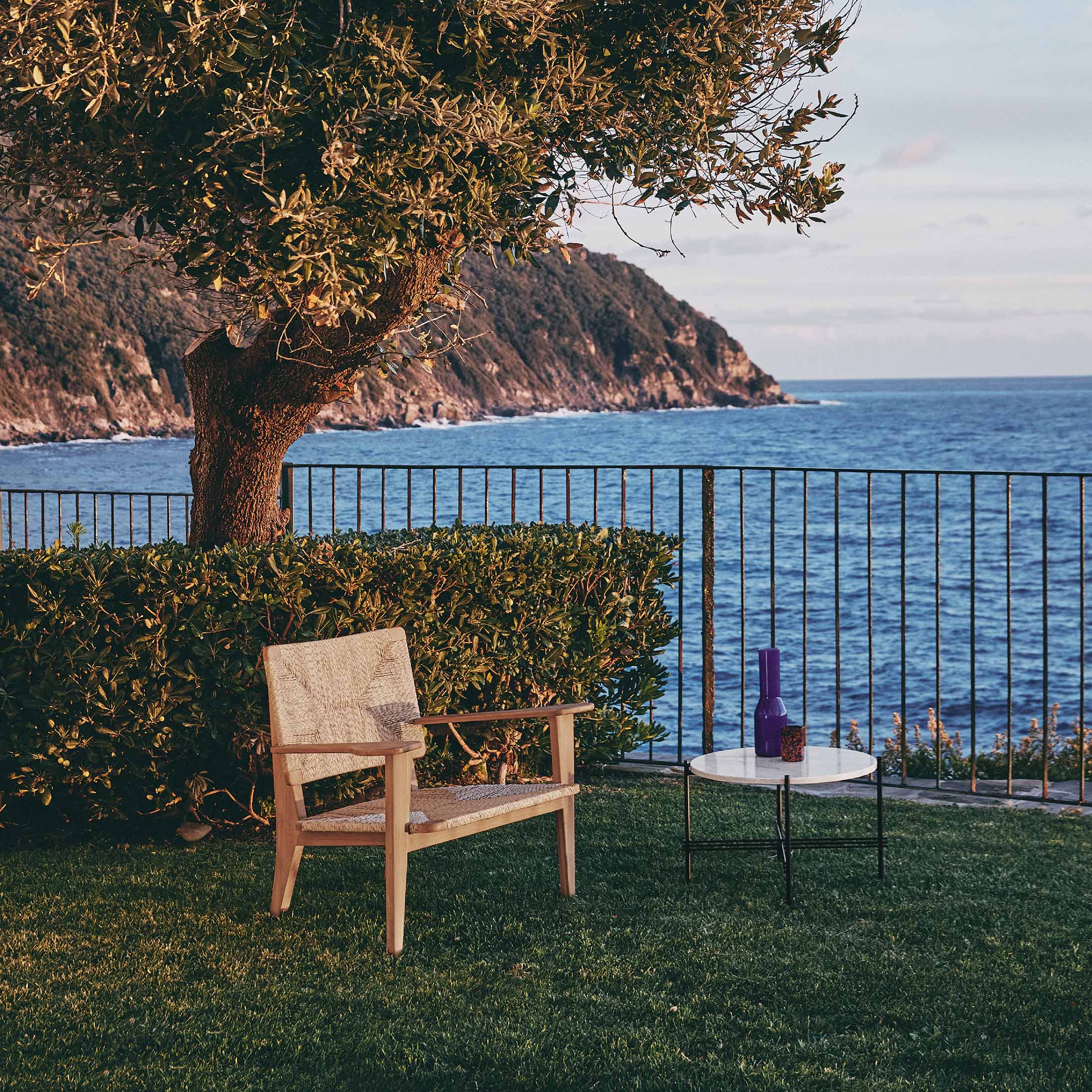 Mobile / F-Chair Lounge Chair, designed by Marcel Gascoin and made by Gubi