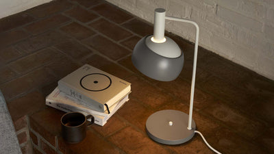 Grey / Desktop / FJ Elements Table Lamp, designed by Finn Juhl for Louis Poulsen