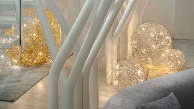 Desktop / Fil de Fer Floor Lamp, by Catellani & Smith