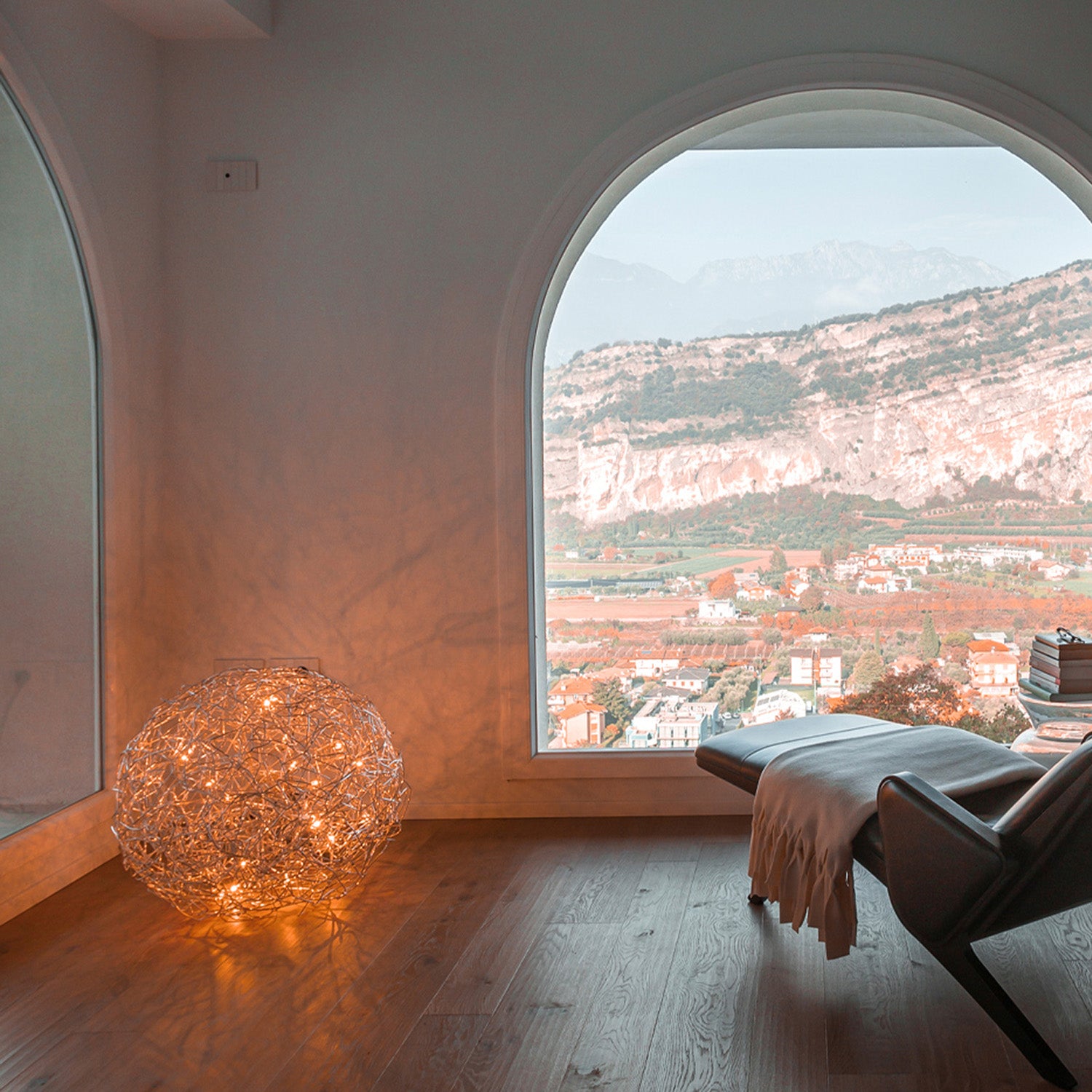 Mobile / Fil de Fer Floor Lamp, by Catellani & Smith