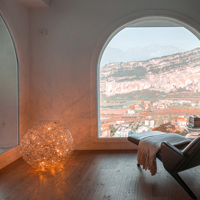 Mobile / Fil de Fer Floor Lamp, by Catellani & Smith