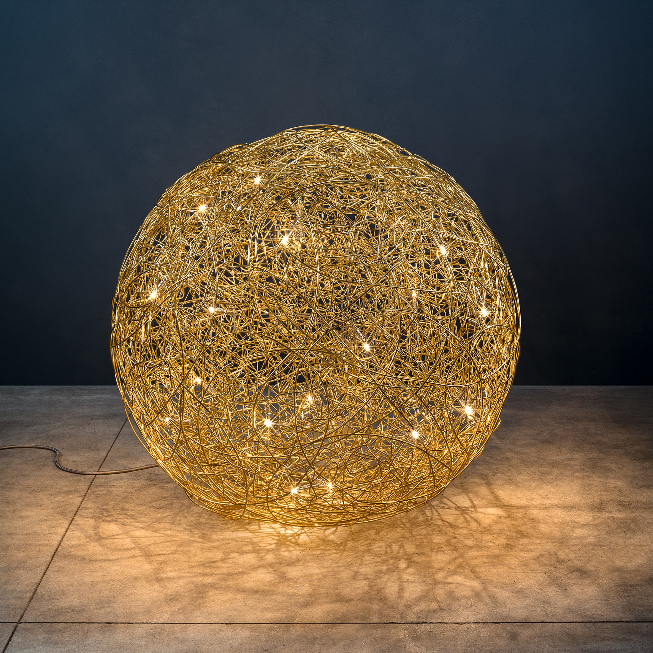 Mobile / Fil de Fer Floor Lamp, by Catellani & Smith