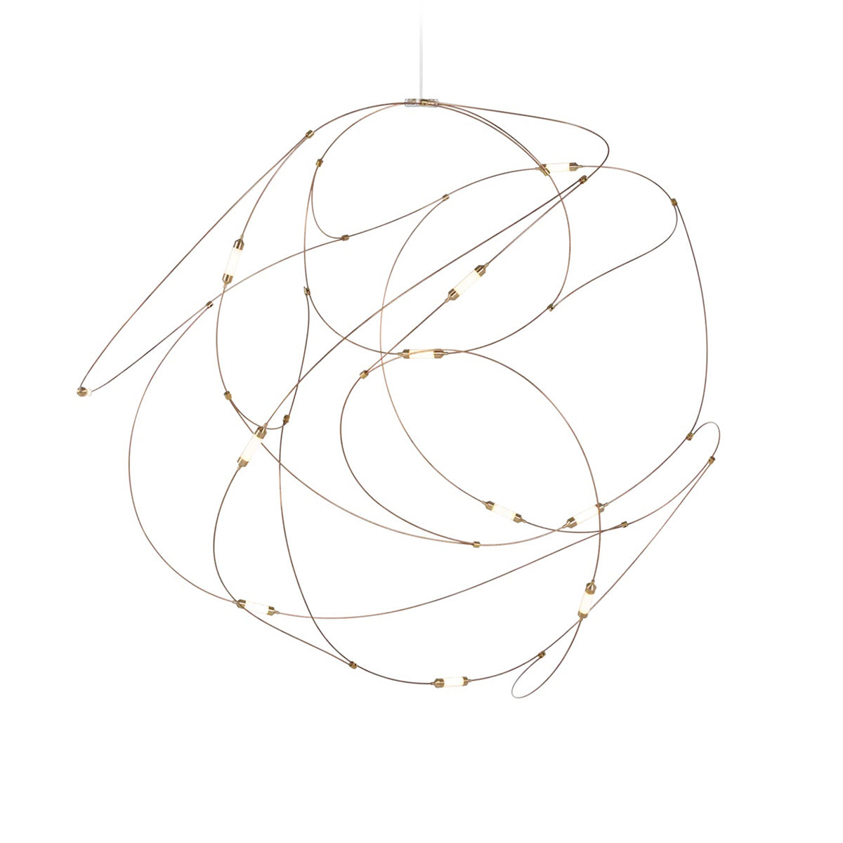 Mobile / Flock of Light 11 suspension light, designed by Studio Toer for Moooi