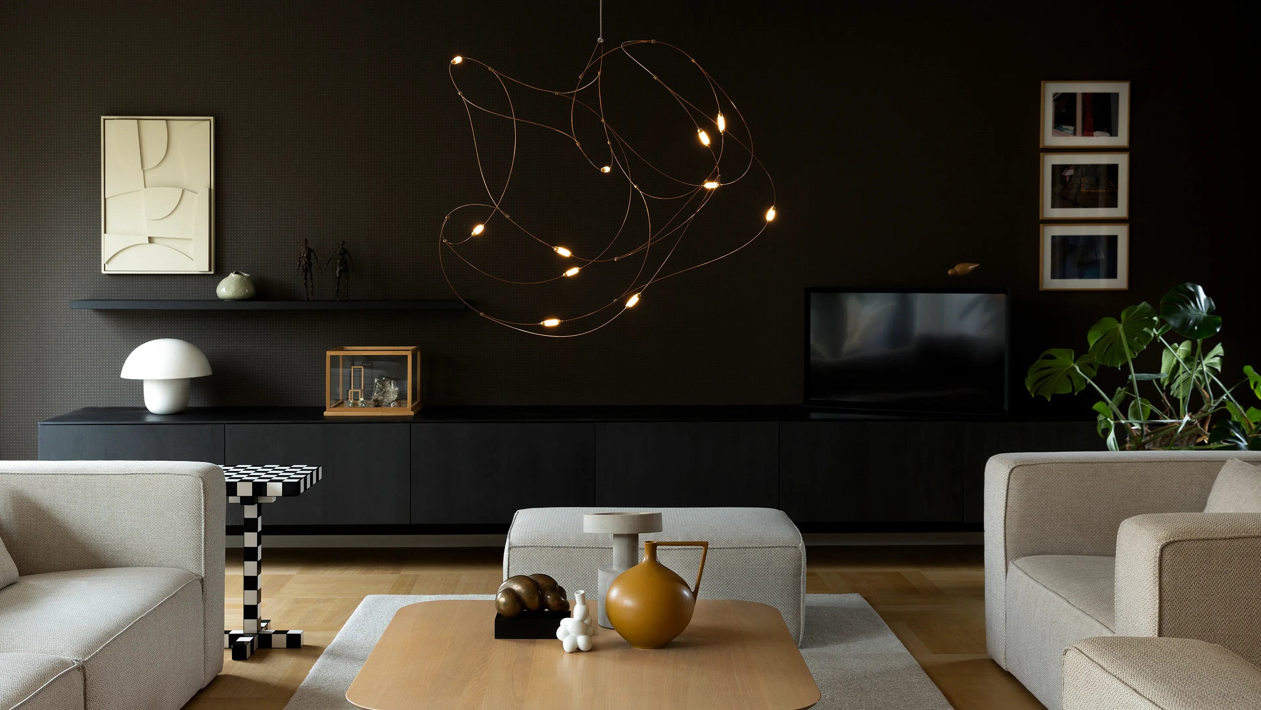 Desktop / Flock of Light 11 suspension light, designed by Studio Toer for Moooi
