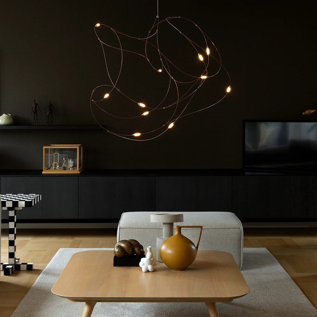 Mobile / Flock of Light 11 suspension light, designed by Studio Toer for Moooi