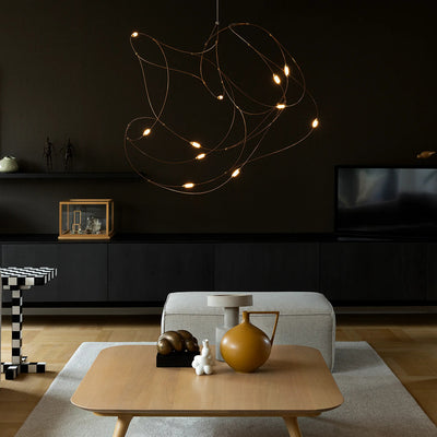 Mobile / Flock of Light 11 suspension light, designed by Studio Toer for Moooi