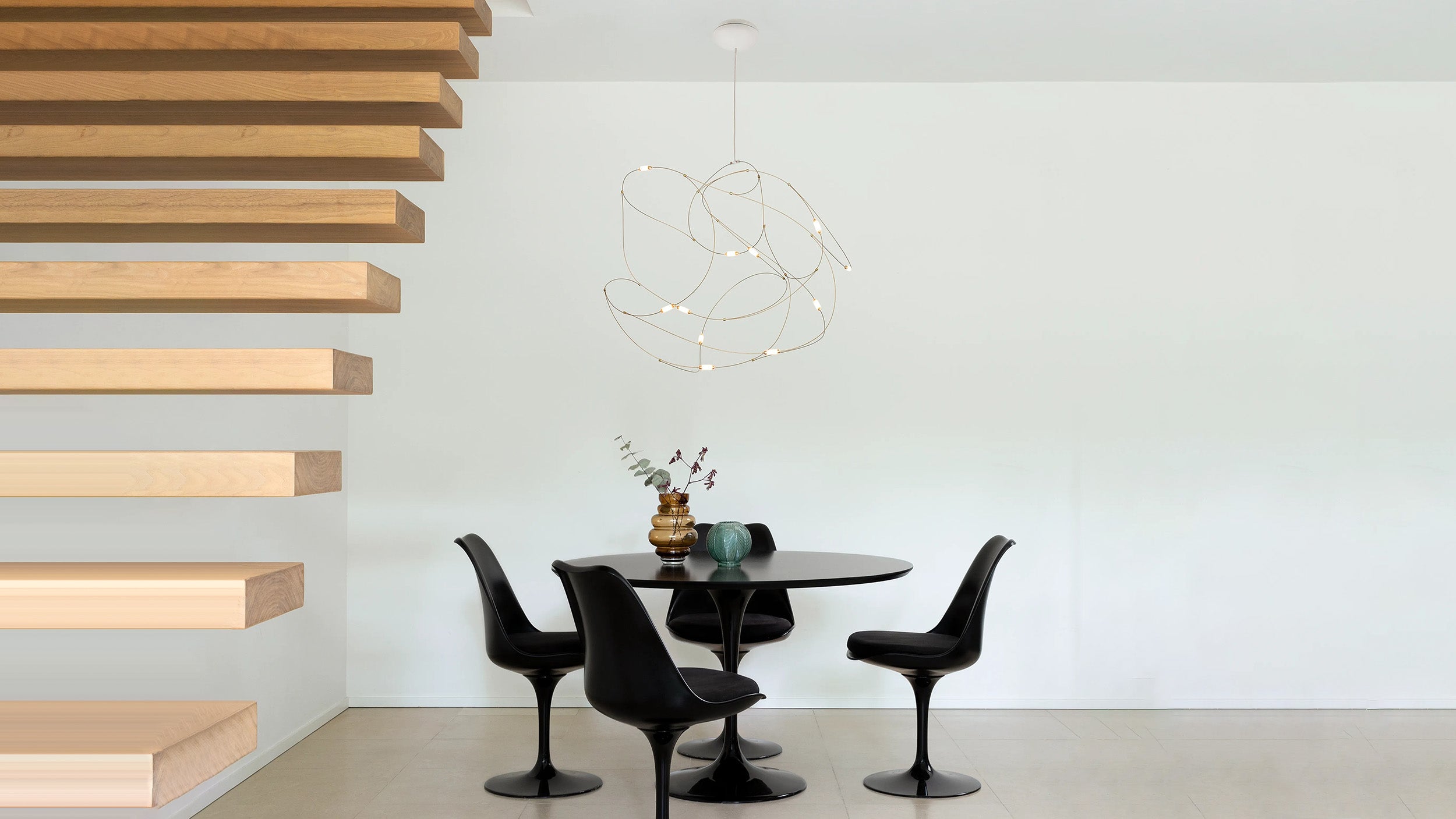 Desktop / Flock of Light 11 suspension light, designed by Studio Toer for Moooi