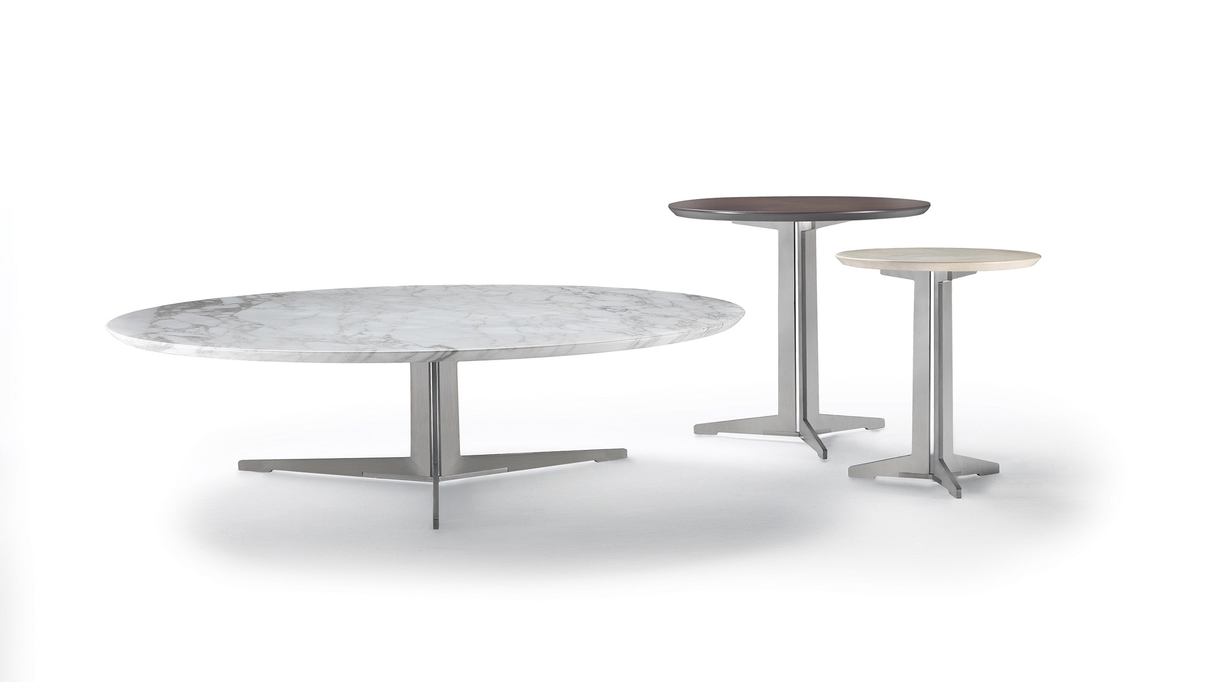 Desktop / Fly Small Tables, designed by Antonio Citterio for Flexform