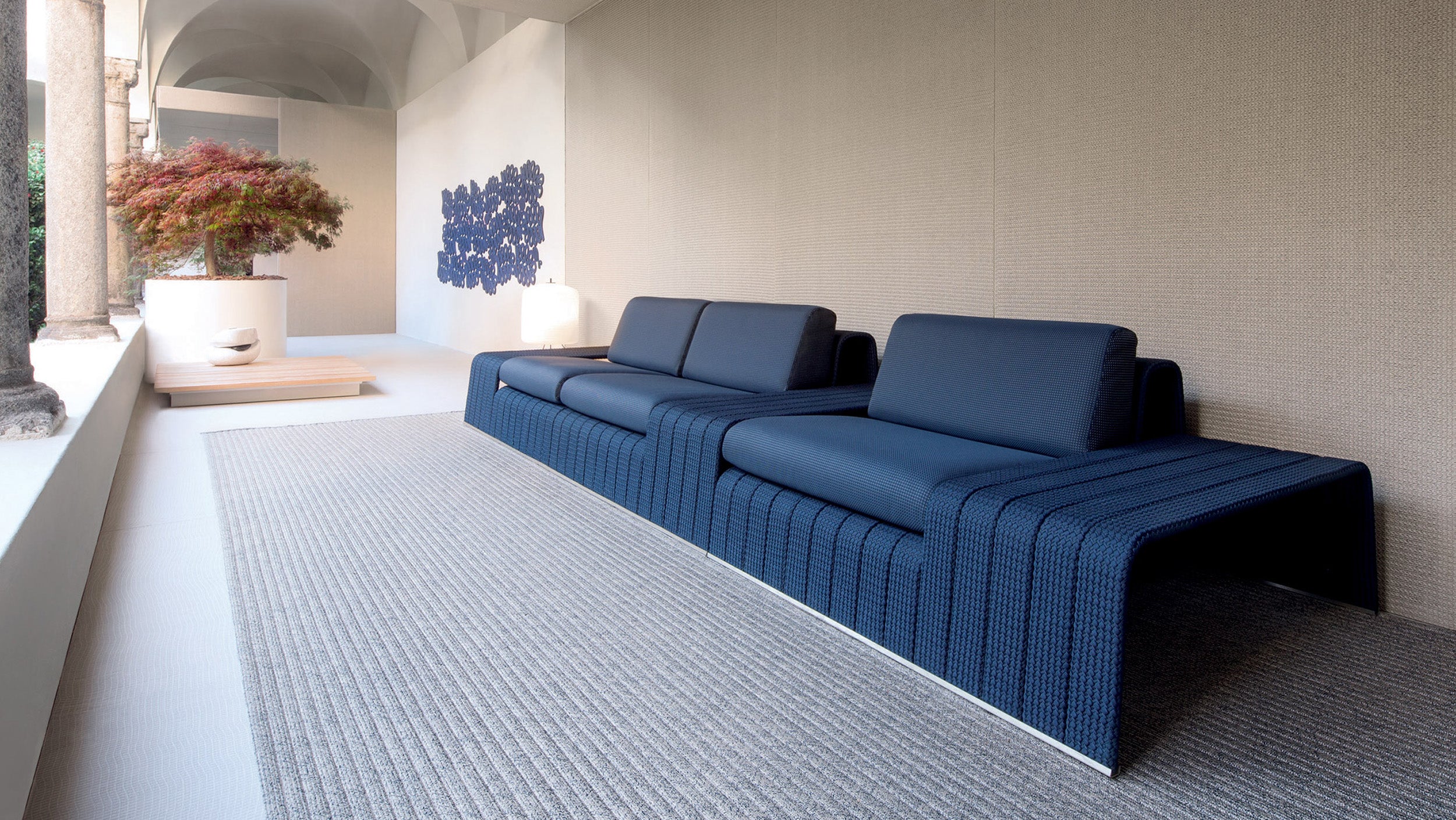 Desktop / Frame Outdoor Sofa, designed by Francesco Rota for Paola Lenti