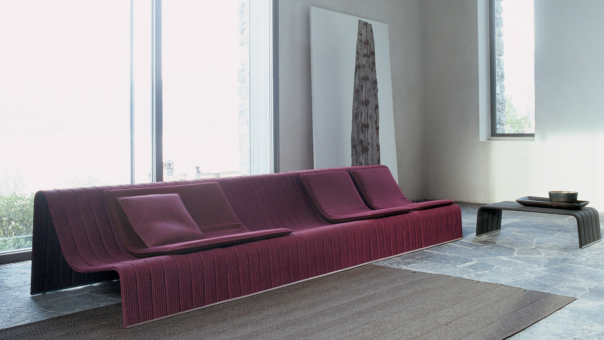Desktop / Frame Outdoor Sofa, designed by Francesco Rota for Paola Lenti