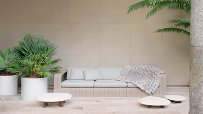 Desktop / Frame Outdoor Sofa, designed by Francesco Rota for Paola Lenti