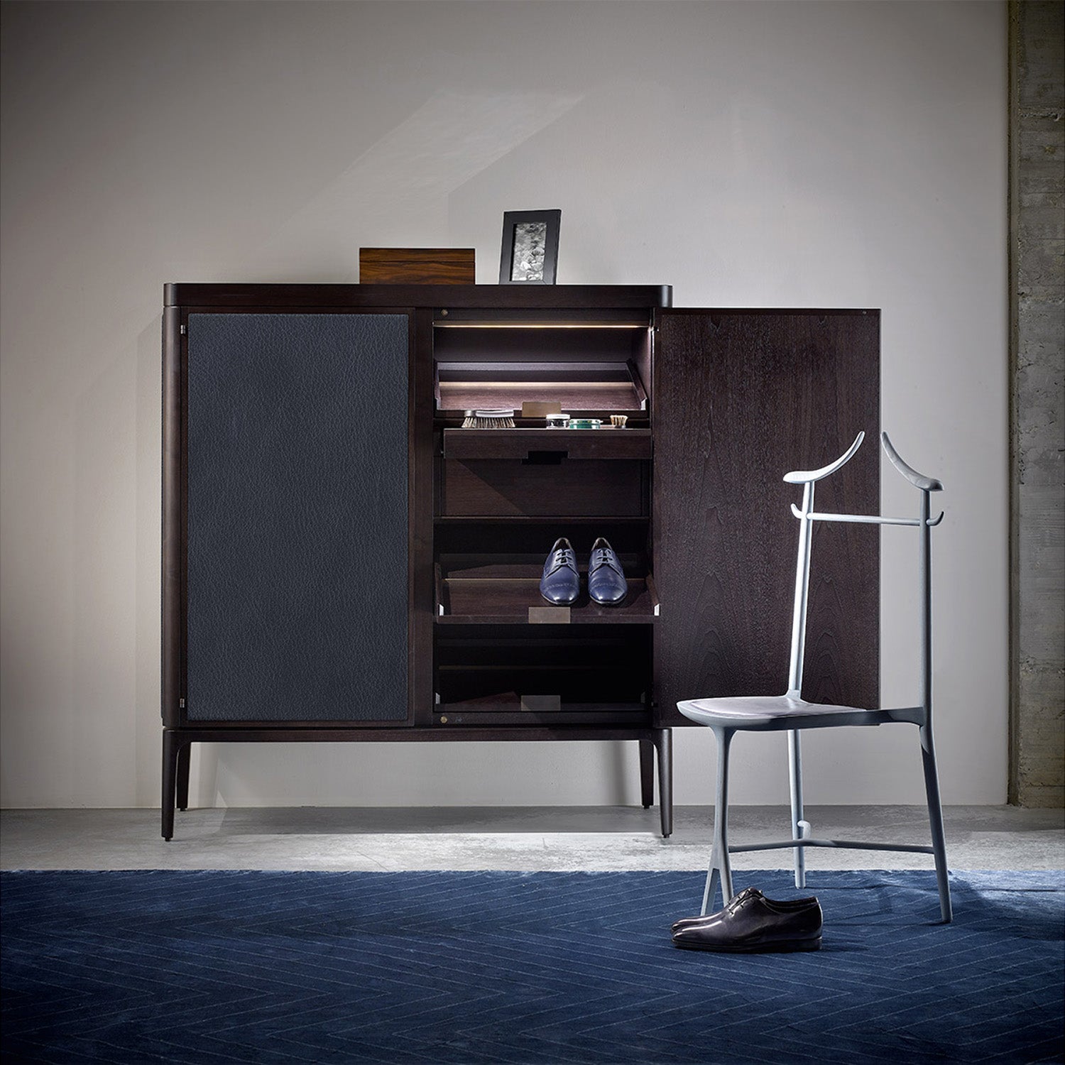 Mobile / Full Cabinet High, designed by Roberto Lazzeroni for Ceccotti Collezioni