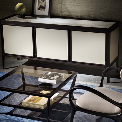 Mobile / Full Cabinet Low, designed by Roberto Lazzeroni for Ceccotti Collezioni