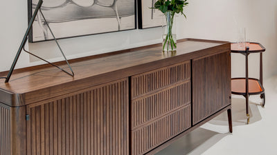 Desktop / Full Cabinet Low, designed by Roberto Lazzeroni for Ceccotti Collezioni