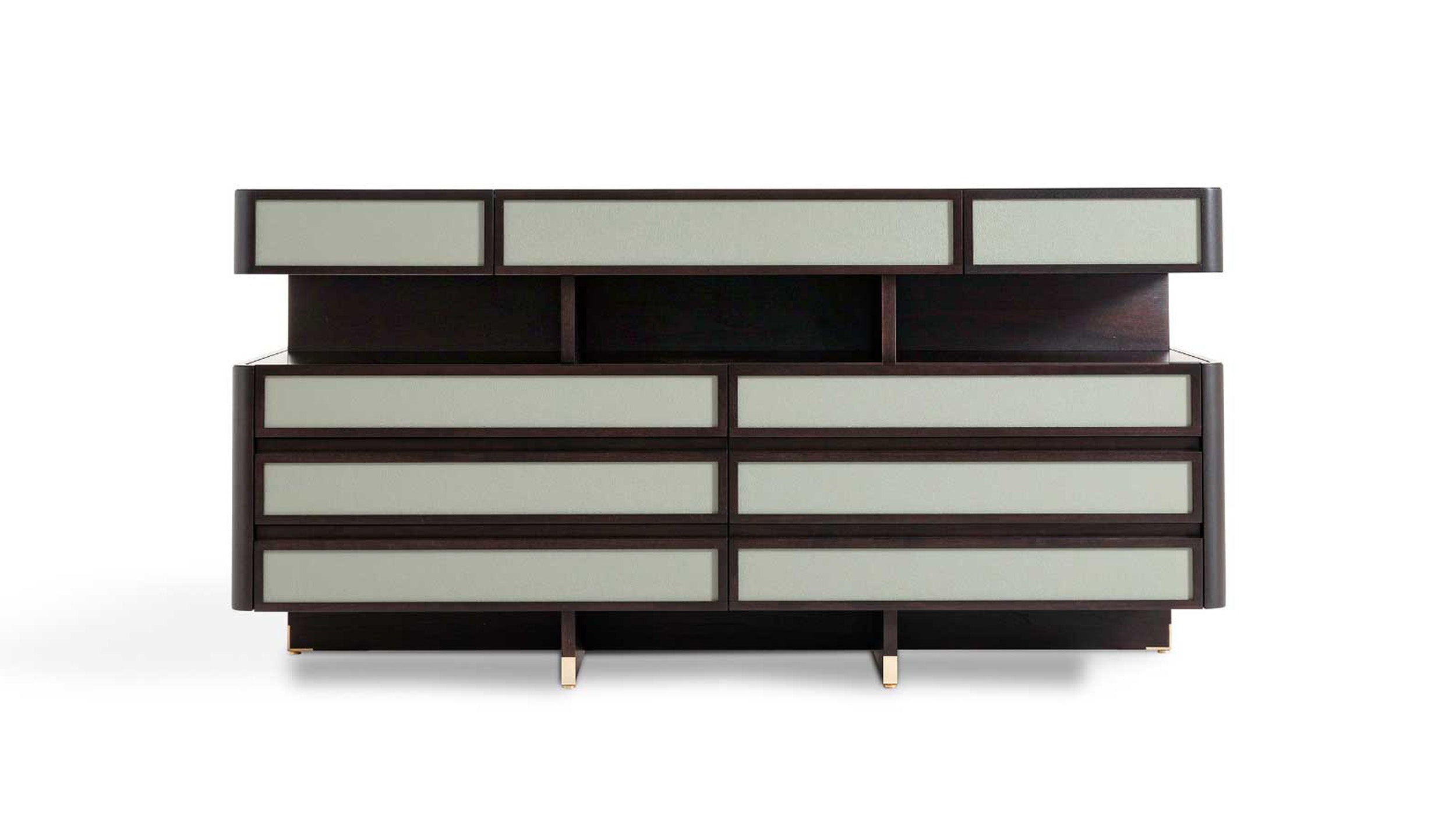 Desktop / Full Island, designed by Roberto Lazzeroni for Ceccotti Collezioni