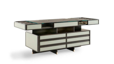 Desktop / Full Island, designed by Roberto Lazzeroni for Ceccotti Collezioni