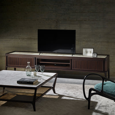 Mobile / Full TV, designed by Roberto Lazzeroni for Ceccotti Collezioni