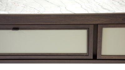 Desktop / Full TV, designed by Roberto Lazzeroni for Ceccotti Collezioni