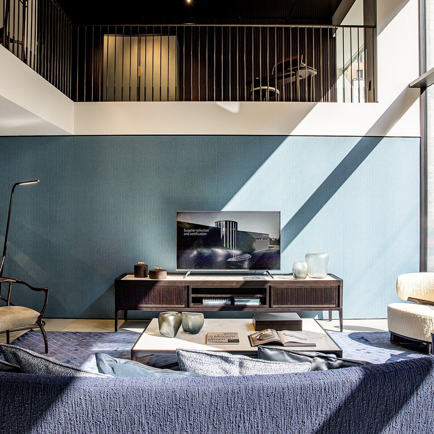 Mobile / Full TV, designed by Roberto Lazzeroni for Ceccotti Collezioni