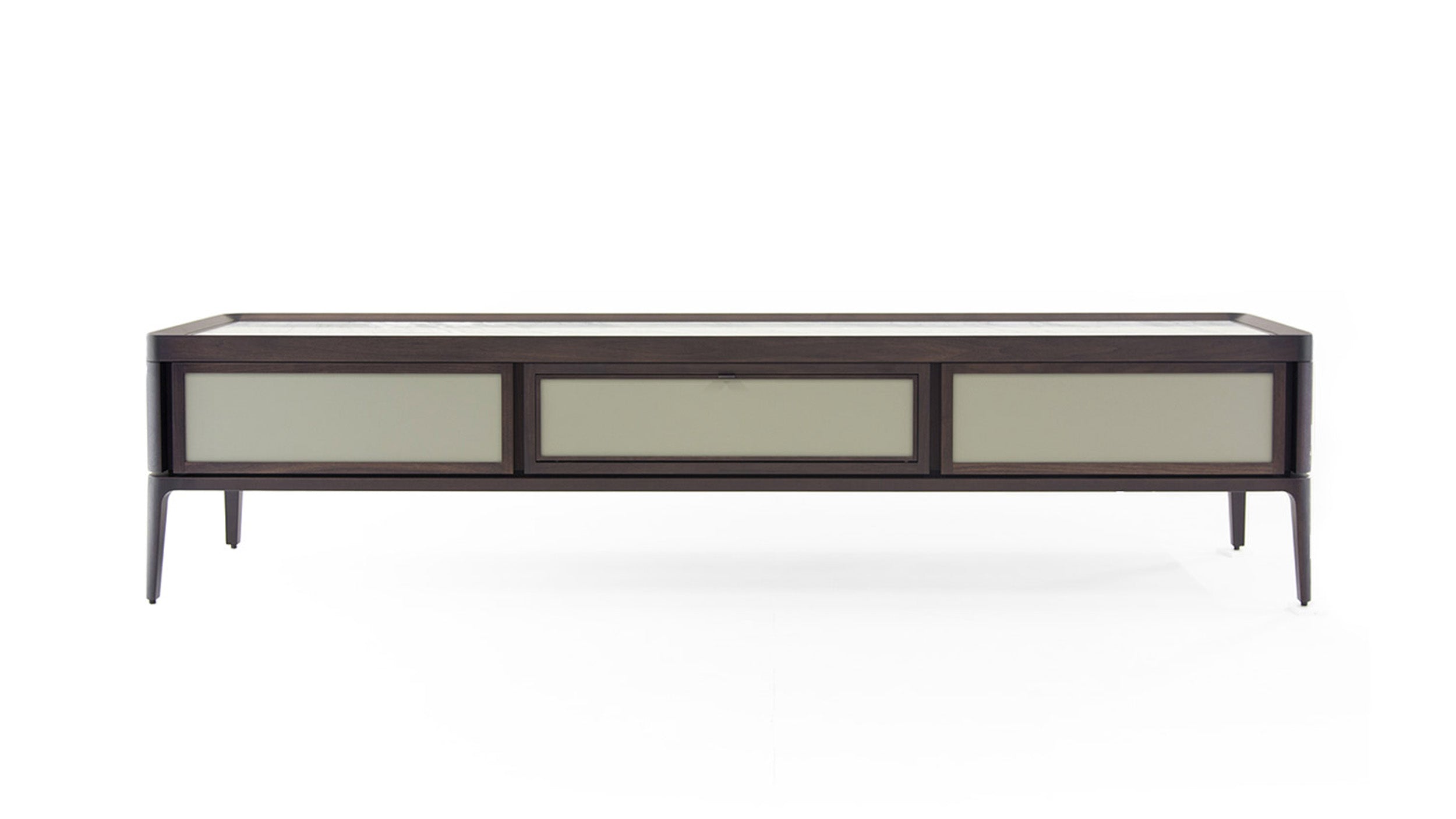 Desktop / Full TV, designed by Roberto Lazzeroni for Ceccotti Collezioni