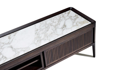 Desktop / Full TV, designed by Roberto Lazzeroni for Ceccotti Collezioni
