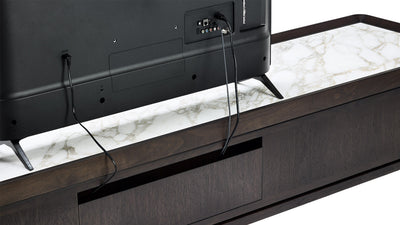 Desktop / Full TV, designed by Roberto Lazzeroni for Ceccotti Collezioni