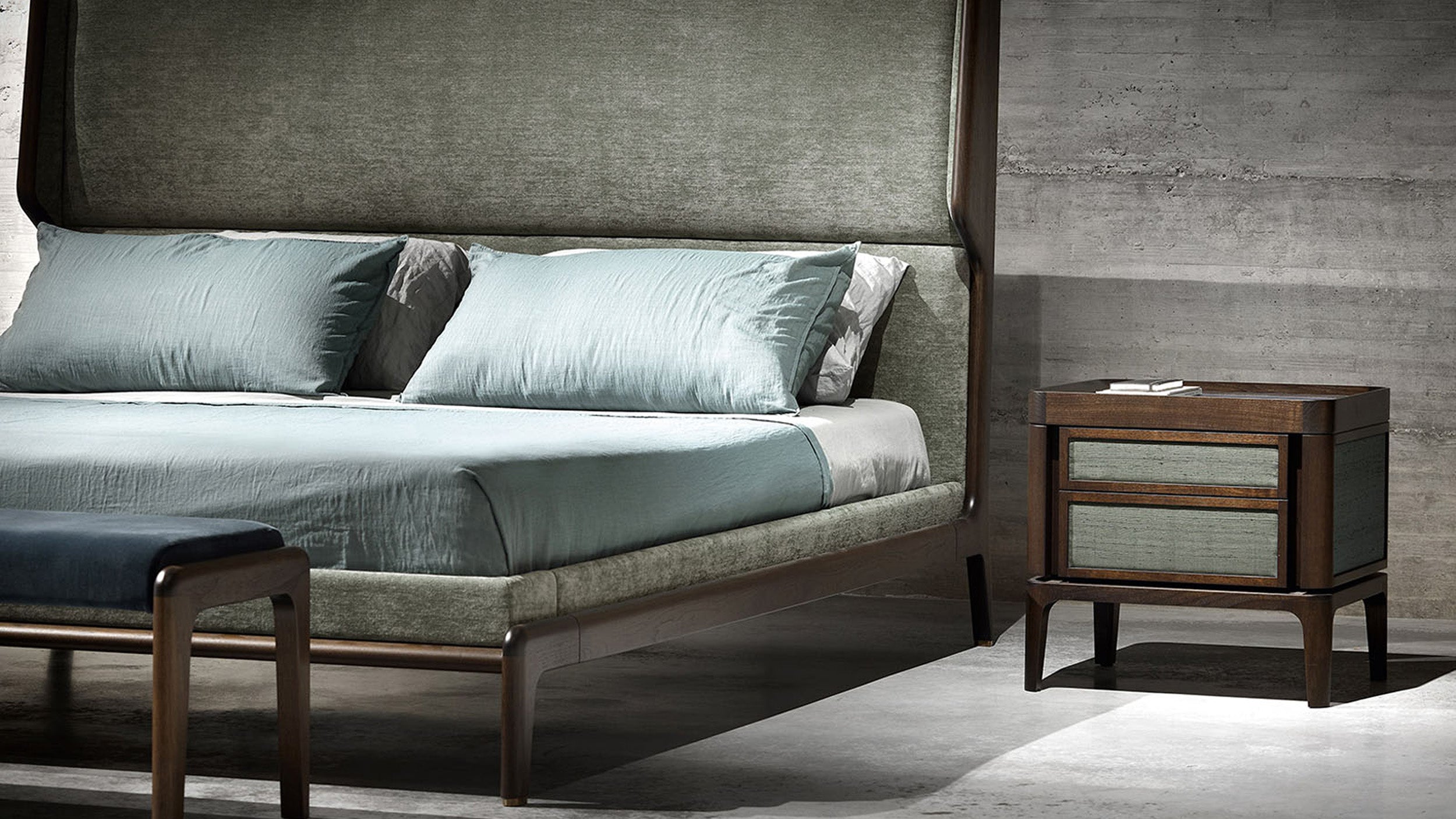 Desktop / Full Bedside Table, designed by Roberto Lazzeroni for Ceccotti Collezioini