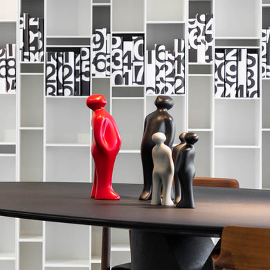 Red Rubia / Mobile / BlackMenu / The Visitor Sculpture (Medium), designed by Guido Deleu