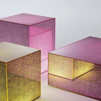 Glas Italia Low Table Crack