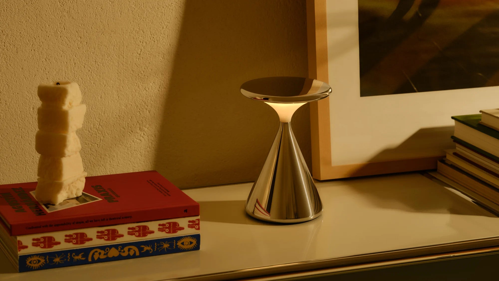 Polished / Desktop / Salt Lamp by Tobias Grau