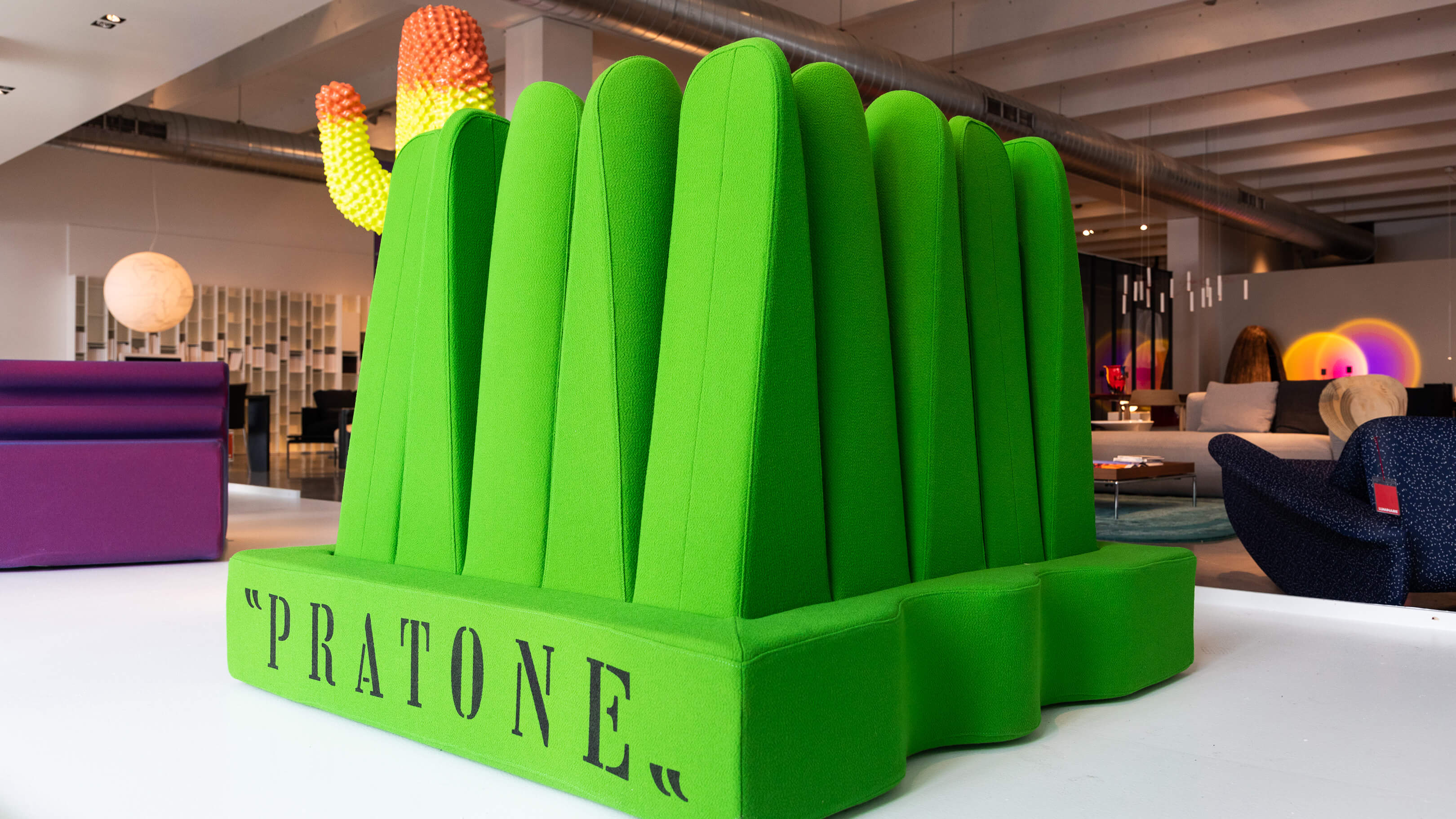 Desktop / BlackMenu / Pratone Forever Green-Greener-Greenest, designed by Ceretti, Derossi & Rosso