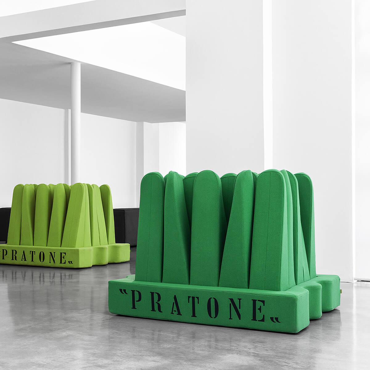 Mobile / BlackMenu / Pratone Forever Green-Greener-Greenest, designed by Ceretti, Derossi & Rosso