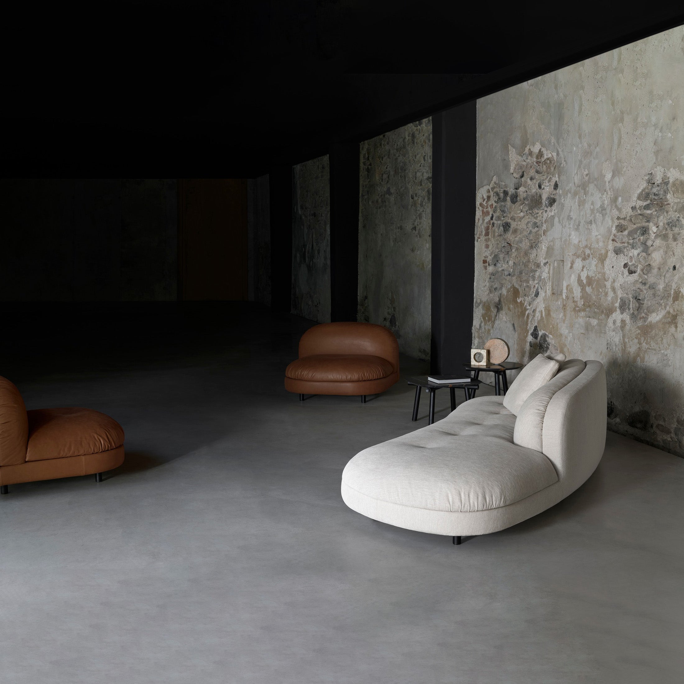 Mobile / Gala Armchair, designed by David Lopez Quincoces for Living Divani