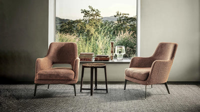 Desktop / Gatsby Armchair, designed by Antonio Citterio for Flexform