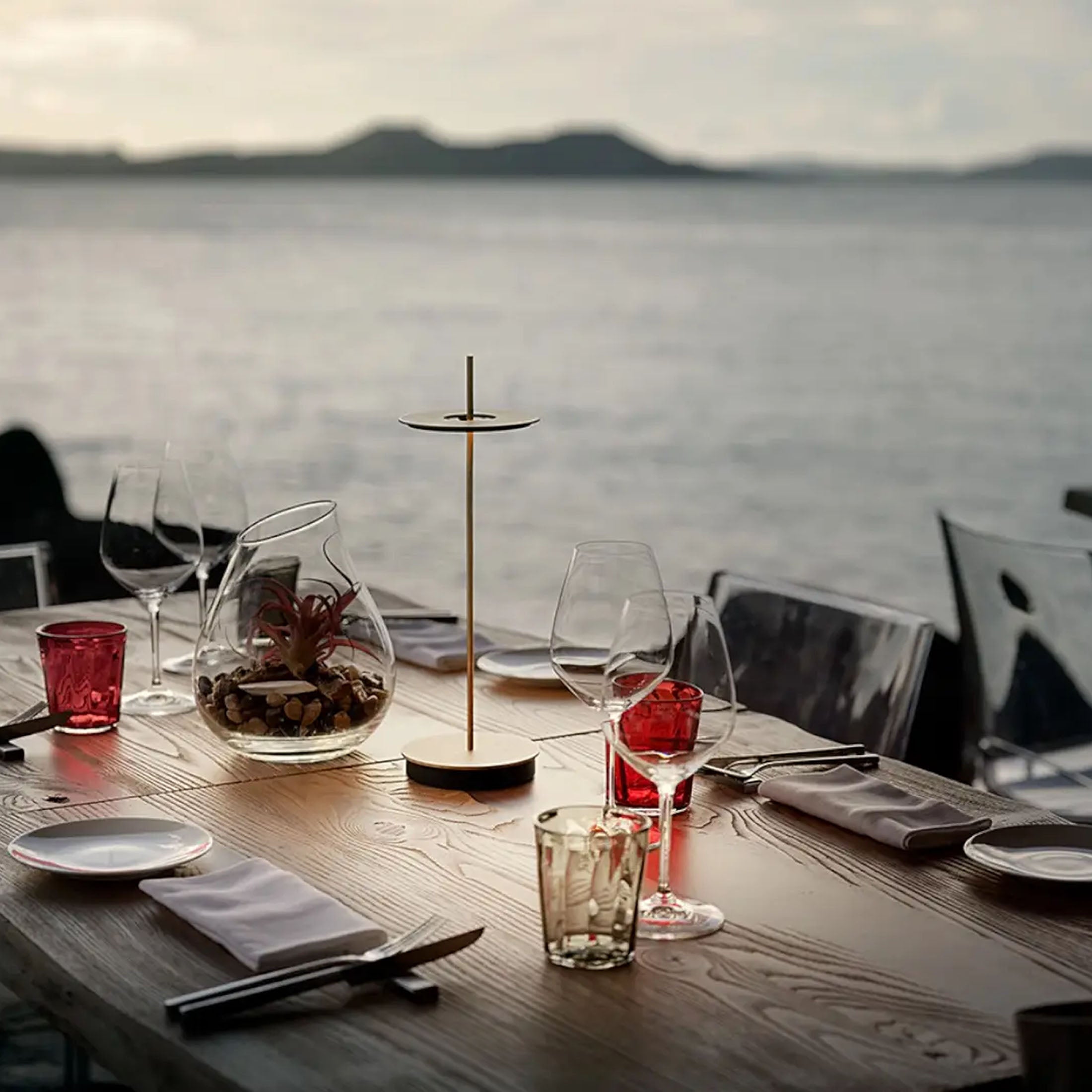 Mobile / Giulietta BE Table Lamp, by Catellani & Smith